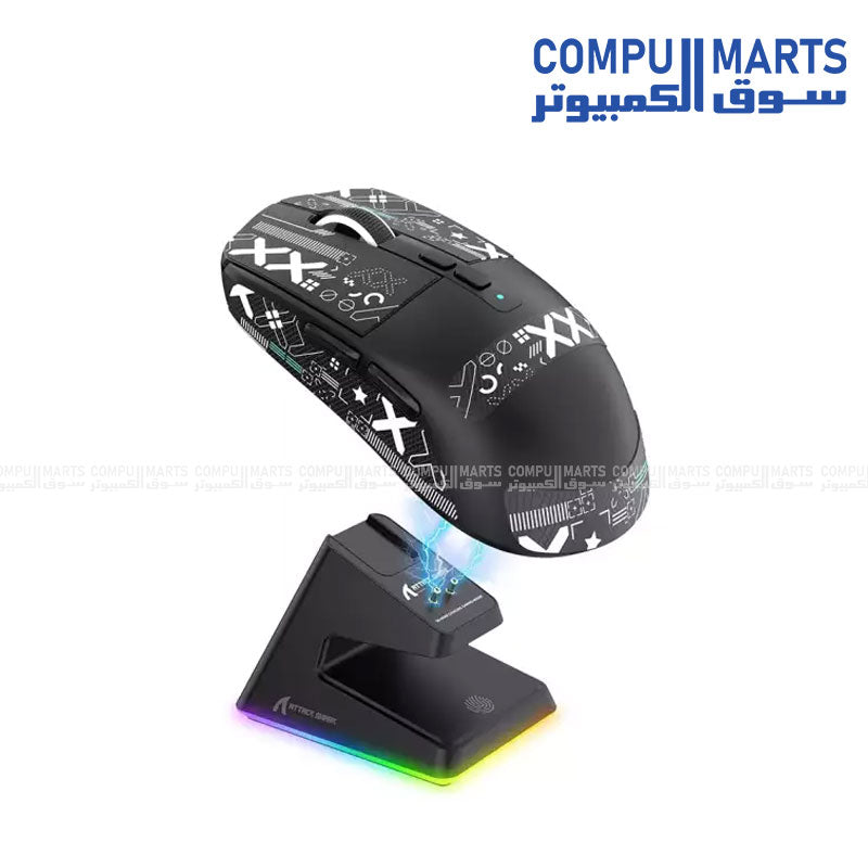 X6 gaming mouse with PAW3395 optical sensor and up to 26000 DPI available at Compumarts