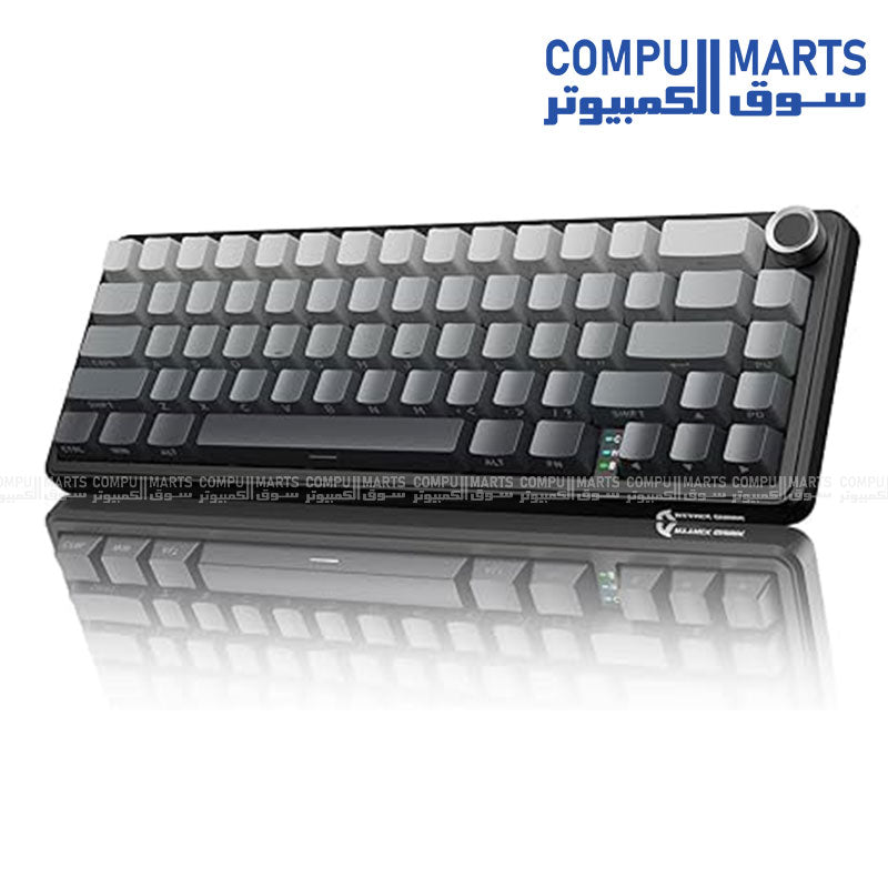 ATTACK SHARK X66 66-key gaming keyboard with USB-C, BT5.0 and 2.4G connectivity, gasket mount design, and OEM Profile PBT keycaps for gaming keyboard Egypt searches