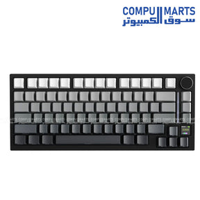 ATTACK SHARK X820Ultra Tri-mode Gasket Mechanical Keyboard with 2.4G Wireless Bluetooth 5.0 USB-C Wired connectivity, 80 keys plus knob, and 0.85 Inch TFT Smart Display available in Egypt