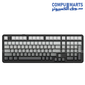 X98 102 keys keyboard 2.4G Wireless Bluetooth 5.0 USB-C Wired PBT Keycaps RGB Backlight available in Egypt through Compumarts