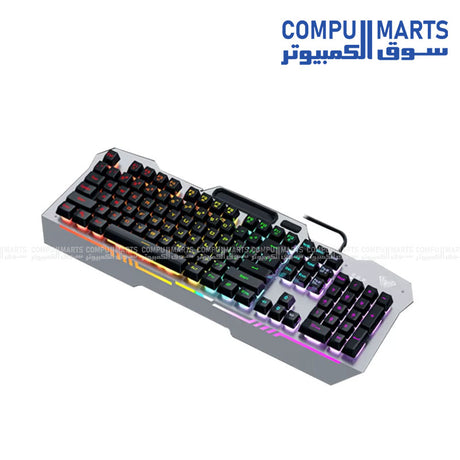 AULA F3010 Wired Gaming Keyboard – Durable, Ergonomic Design with Backlit Keys