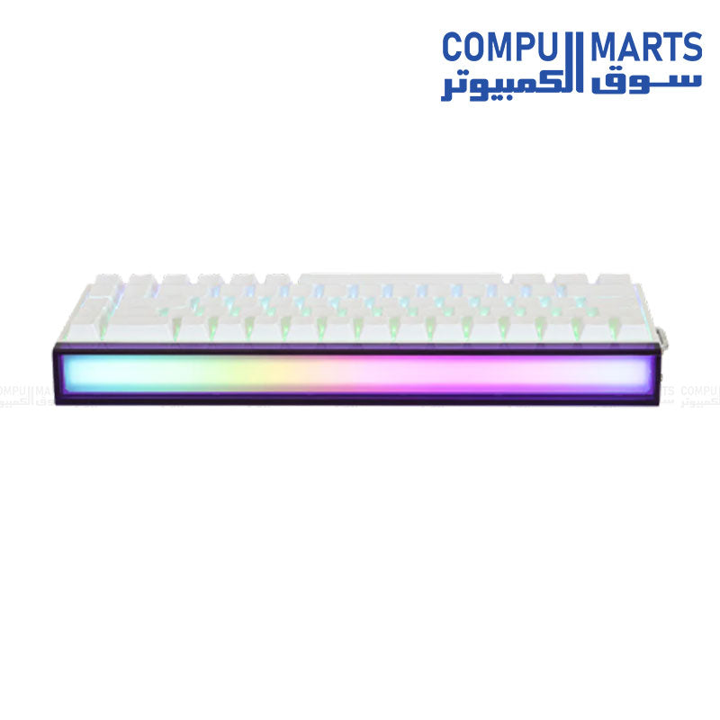 Aula HERO 68  Lighthouse Magnetic Keyboard with RGB Lighting and Metal Control Knob