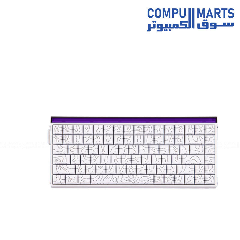 AULA HERO84 HE 75 percent Magnetic Hall Effect Keyboard with South-facing RGB and Cherry Profile Keycaps