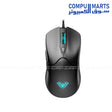 AULA S13 Gaming Mouse wired USB optical mouse with DPI 1200/1800/2400/3600, 6 programmable buttons, 7-color Rainbow RGB, and Windows macOS Linux compatibility