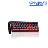 AULA WIN68 HE 60 percent Magnetic Hall Effect Keyboard with South-facing RGB and Double-shot PBT Keycaps