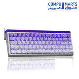 Aula HERO 68  Lighthouse Magnetic Keyboard with RGB Lighting and Metal Control Knob