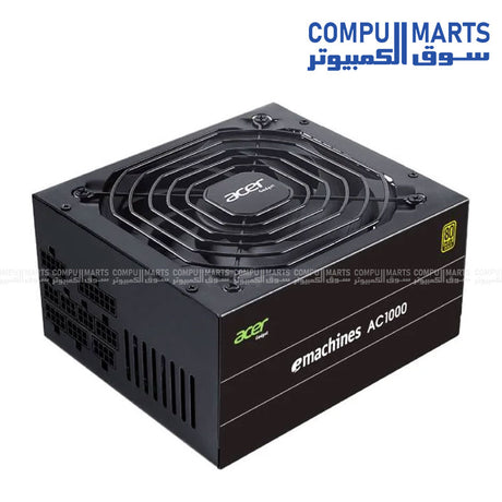 AC-1000 80 Plus Gold ATX Power Supply with 14cm Fan