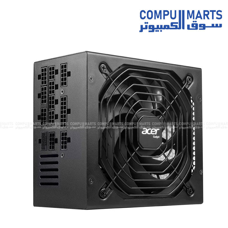 Acer AC-1000 1000W Fully Modular PSU with 24 pin, P4+4, PCIe, SATA and IDE connectors