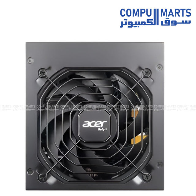 Acer AC-550 550W Power Supply with PCIe 6+2-pin and EPS 4+4-pin Connectors