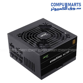 Acer AC-750 power supply with PCIE 5.0 (12+4Pin) Connector Included