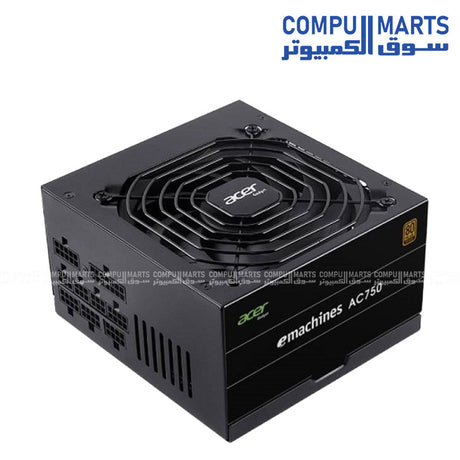 Acer AC-750 power supply with PCIE 5.0 (12+4Pin) Connector Included