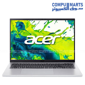 Acer Aspire Go 16 AG16-71P-77WK laptop with Intel Core 7 150U and 16 inch WUXGA IPS display silver