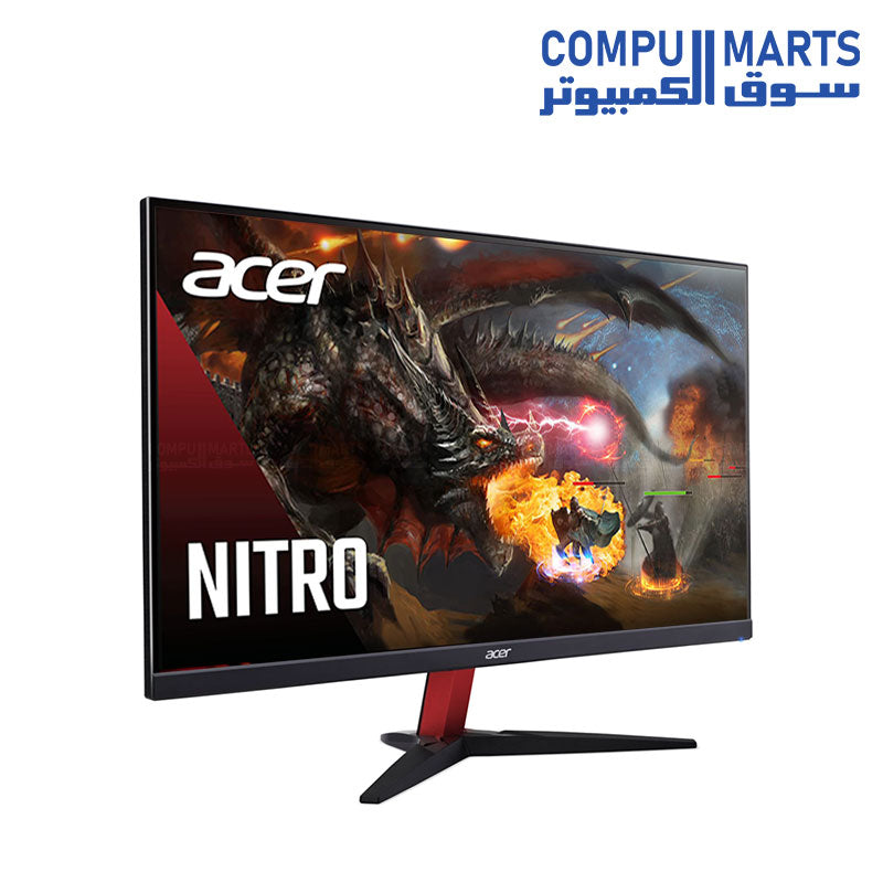 Acer Nitro KG242Y E Gaming Monitor 23.8 Inch FHD, IPS, 100Hz HDMI, 75Hz  VGA, 1MS(VRB), VGA, HDMI FreeSync