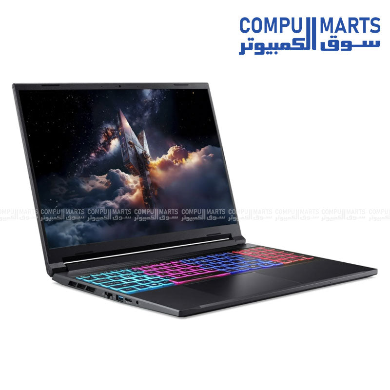 Acer Nitro V 16S ANV16S-71 gaming laptop Core 5 RTX 5050 16 inch 180Hz display Obsidian Black