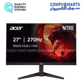 Acer Nitro VG270U Z1 27 inch QHD 270Hz Fast IPS Gaming Monitor FreeSync G-SYNC Compatible