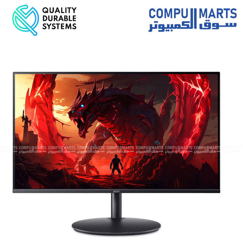 Acer Nitro XF240Y W3BIIPH 24 inch FHD 240Hz Fast IPS Gaming Monitor FreeSync G-SYNC Compatible