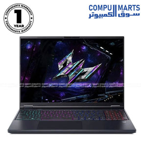 Acer Predator Helios Neo 16 AI Gaming Laptop Ultra 9 RTX 5070