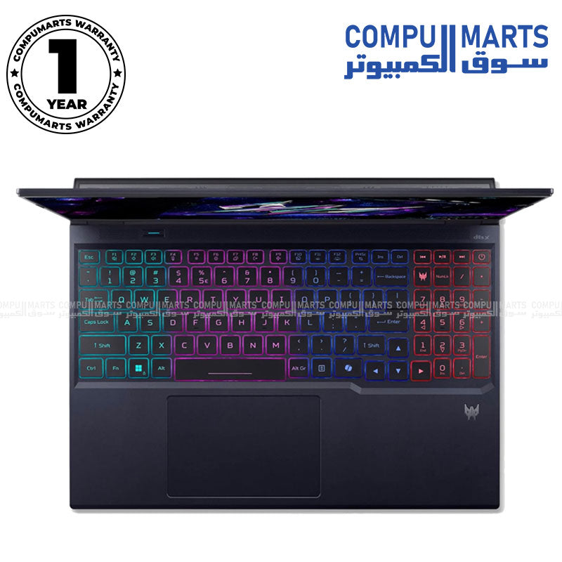 Acer Predator Helios Neo 16S gaming laptop with RTX 5070Ti and 16 inch 240Hz OLED display