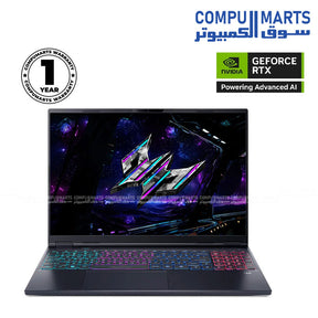 Acer Predator Helios Neo 16S gaming laptop with RTX 5070Ti and 16 inch 240Hz OLED display