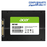Acer RE100 – Internal SSD – Acer – 256GB 2.5 Inch SATA Solid State Drive