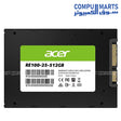 ACER RE100-25-512GB – SATA SSD – ACER – 512GB 3D TLC Solid State Drive