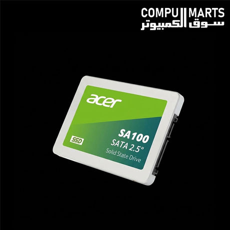 Acer SA100 240GB solid state drive with SATA III 6.0 GB/s interface