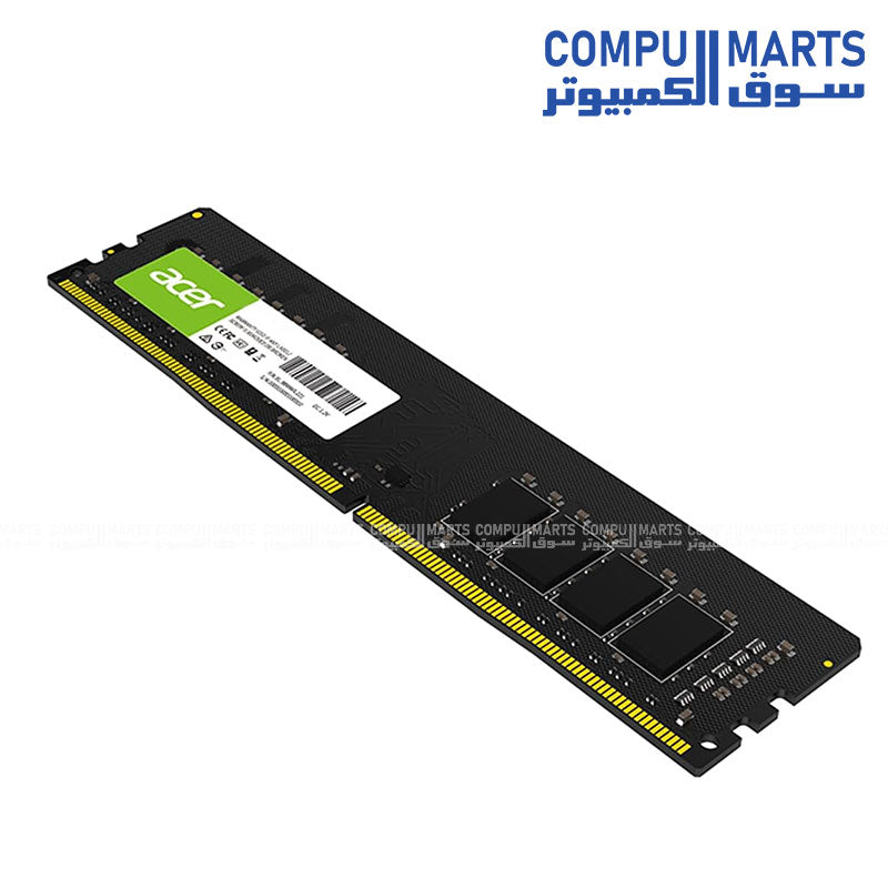 Acer UD100 16GB DDR4 3200MHz Desktop RAM CL22 – Egypt
