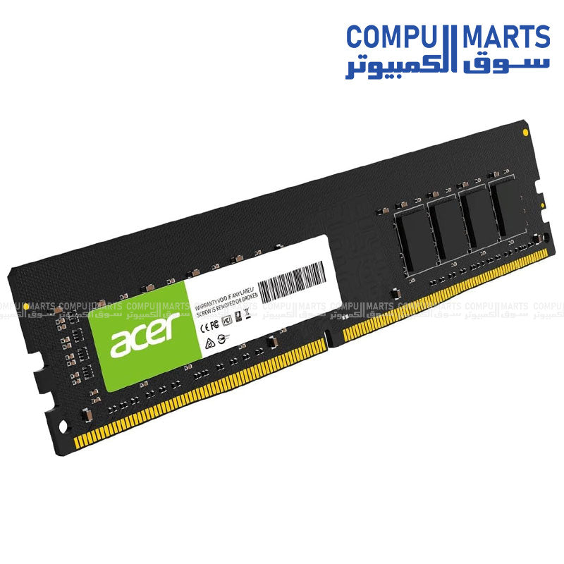 Acer UD100 16GB DDR4 3200MHz Desktop RAM CL22 – Egypt