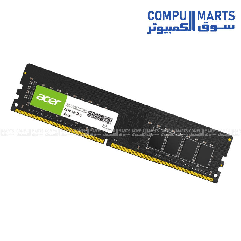 Acer UD100 16GB DDR4 3200MHz Desktop RAM CL22 – Egypt