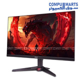 Acer VG240Y W3bmiipx monitor profile showing tilt angle and sleek black stand design available at Compumarts Egypt