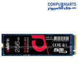Addlink S70 Lite 256GB NVMe PCIe Gen3 M.2 SSD high speed storage