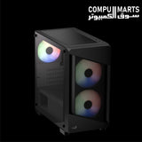 Aerocool B312F Flow case with tempered glass side panel