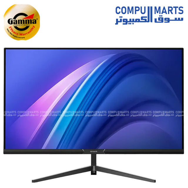 AIWA MD2425-V 23.8″ gaming monitor with IPS panel, FHD 1080p, 180Hz refresh rate, 1ms response time, HDMI + DP ports. Ideal for gamers – in Egypt.