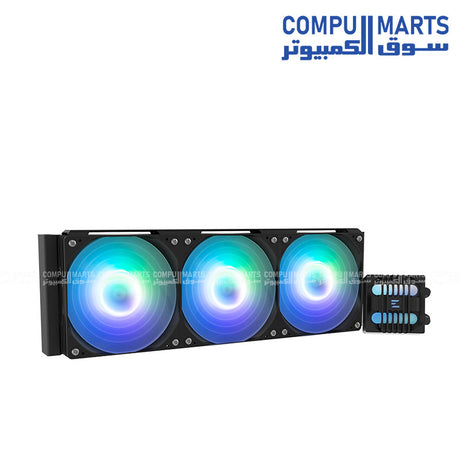 Alpha2 SE A36 360mm ARGB liquid CPU cooler black with triple 120mm PWM fans high performance cooling