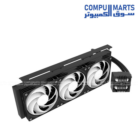 Alpha2 SE A36 360mm ARGB liquid CPU cooler black with triple 120mm PWM fans high performance cooling