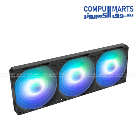 Alpha2 SE A36 360mm ARGB liquid CPU cooler black with triple 120mm PWM fans high performance cooling