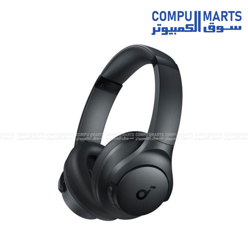 Soundcore Q11i over ear headphone by Anker with wireless connectivity and Hi-Res audio via AUX cable supporting multi devices in Egypt