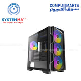 Antec AX1000 Lite ARGB Case + Atom G750 750W PSU – Gaming Case Bundle – Antec – 4x140mm ARGB Fans 80 Plus Gold Semi Modular