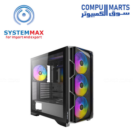 Antec AX1000 Lite ARGB Case + Atom B750 750W PSU – Gaming Case Bundle – Antec – 4x140mm ARGB Fans 80 Plus Bronze PSU