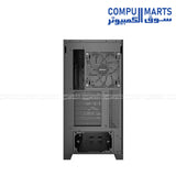 Antec AX1000 Lite gaming case with 4 ARGB fans and high-airflow mid-tower design