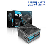 Antec Atom V450 450W Non-Modular Power Supply – Reliable and Efficient PSU