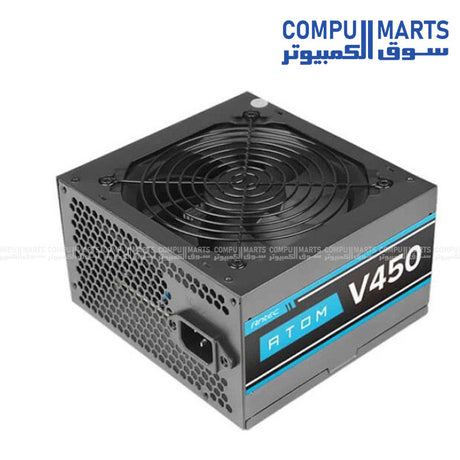 Antec Atom V450 450W Non-Modular Power Supply – Reliable and Efficient PSU