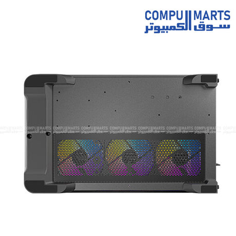 Antec C5 Curved Black gaming PC case with 4 ARGB fans