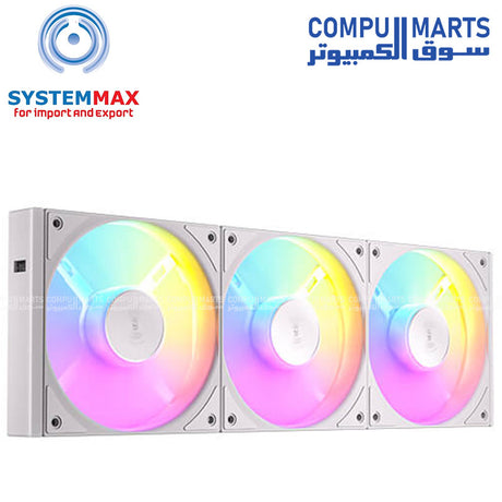 CONNECT120 REVERSE – ARGB PWM Fan – Antec – 120mm reverse blade 3 pack with hydraulic bearing