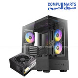 Antec CX705 ARGB Mid Tower Gaming Case with Atom G750 750W 80 Plus Gold PSU