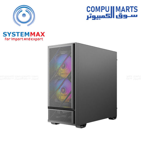 Antec P30 ARGB mid tower ATX gaming case tempered glass RGB fans USB-C high airflow design