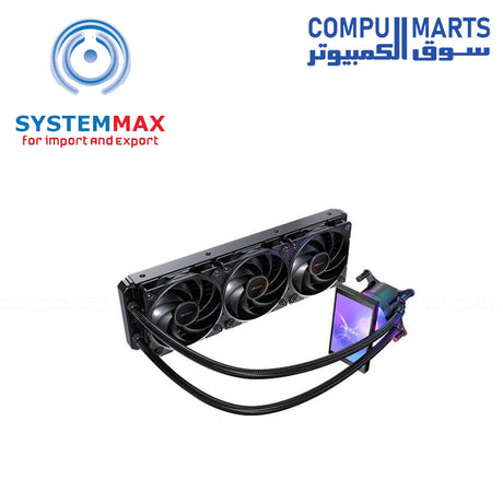 Antec VORTEX VIEW 360 ARGB liquid CPU cooler 360mm radiator LCD display high performance AIO cooling