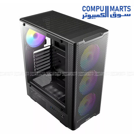 Antec VX310 ARGB Mid-Tower Case with 4 Fans and 650W PSU