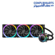 Antec Vortex 360mm ARGB Liquid CPU Cooler with triple fans and RGB lighting