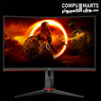 AOC C24G2 23.6-inch curved gaming monitor with 1500R VA panel and 165Hz refresh rate.